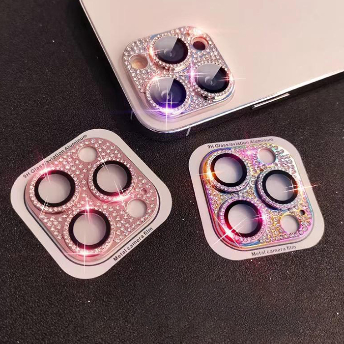 Dıamonds Metal Camera Protector